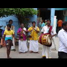 Für das Foto griff diese traditionelle Musikergruppe nochmals unaufgefordert zu ihren Instrumenten